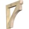 Ekena Millwork Westlake Rough Sawn Arts and Crafts Outlooker, Douglas Fir, 8"W x 44"D x 44"H OUT08X44X44WTL03RDF - alternate 1